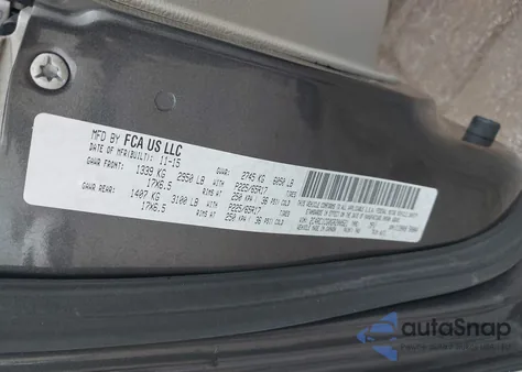 2016 Chrysler Town & Country Touring-L Anniversary Edition from USA, damaged, VIN 2C4RC1CG0GR200521